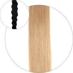 #18 Medium Blonde, 50 cm, Natural Wave Nail Hair