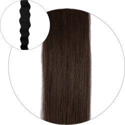 #2 Dark Brown, 50 cm, Natural Wave Nail Hair