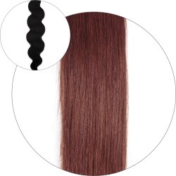 #33 Mahogany Brown, 50 cm, Body Wave Tape Extensions