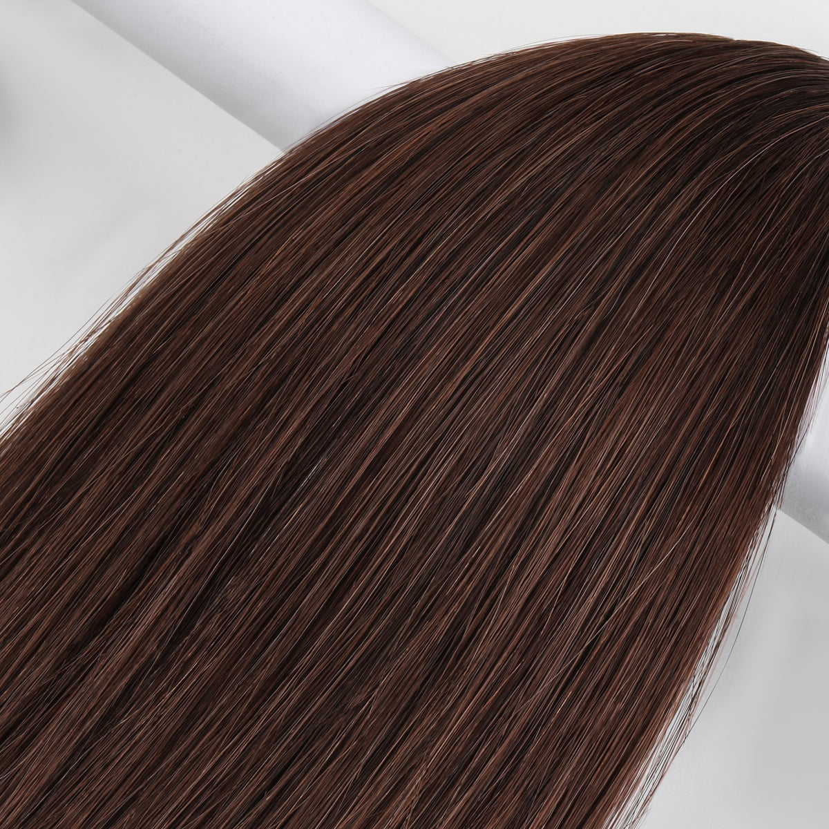 Natural wave Nail hair - #33 Rödbrun