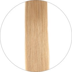 #18 Medium Blonde, 60cm, 50g , Tape Extensions, Double drawn