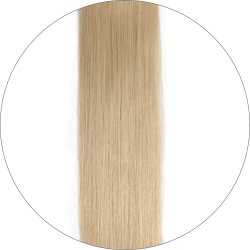#24 Blond, 70 cm, Tape Extensions, Double drawn