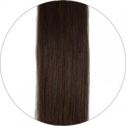 #2 Dark Brown, 55cm, 220g, Clip-on Volume