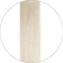 #6001 Extra Light Blonde, 60cm, 50g , Tape Extensions, Single drawn