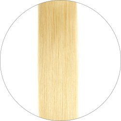 #613 Light Blonde, 60cm, 50g , Tape Extensions, Single drawn