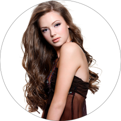 #8 Brown, 60cm, 50g , Tape Extensions, Single drawn
