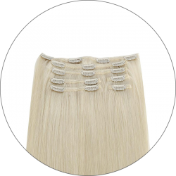 #12 Dark Blonde, 70 cm, Clip In Hair Extensions