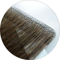 #1B Black Brown, 50 cm, Injection, Double drawn Tape Extensions