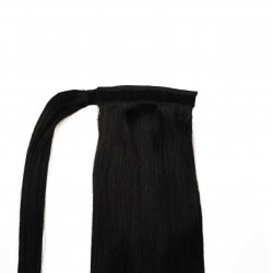 #1 Black, 50cm, 90g, Ponytail