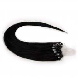 #1 Black, 40cm, 50g, Ringhair