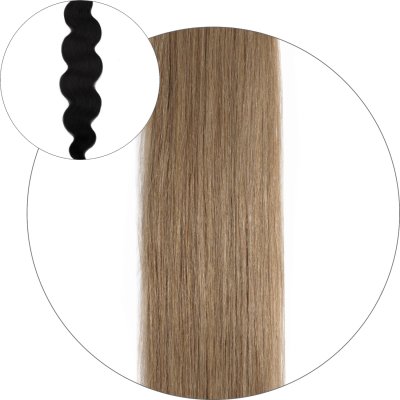 #10 Light Brown, 50 cm, Body Wave Tape Extensions