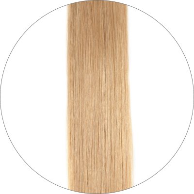 #18 Medium Blonde, 60 cm, Premium Nail hair, Single drawn