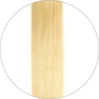 #613 Light Blonde, 60cm, 50g , Tape Extensions, Single drawn