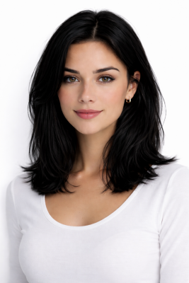 #1 Black, 40cm, 50g , Seamless, Tape Extensions, Single drawn